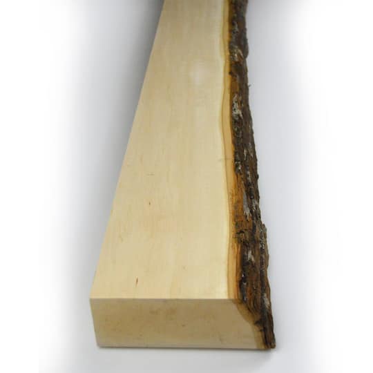 Wilson® Enterprises 48" Basswood Bark Edge Shelf Kit
